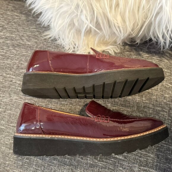 Naturalizer Andie Loafers – Women’s 8M – Burgundy Patent Leather – Great Cond - Picture 7 of 9